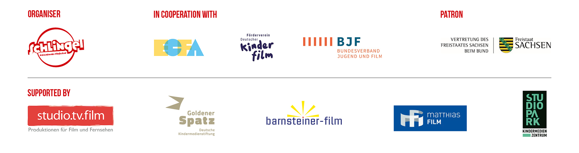 Logos aller mitwirkenden Partner